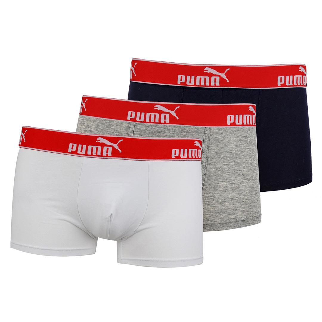 Puma Men's 3 In 1 Pack Cotton Boxer - Obeezi.com