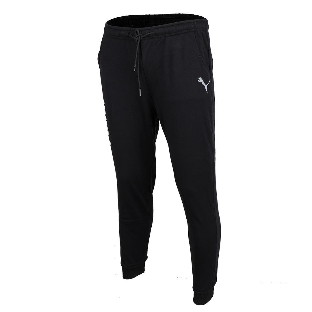 Puma Men's Comfortable Cotton Sweatpants- Black - Obeezi.com