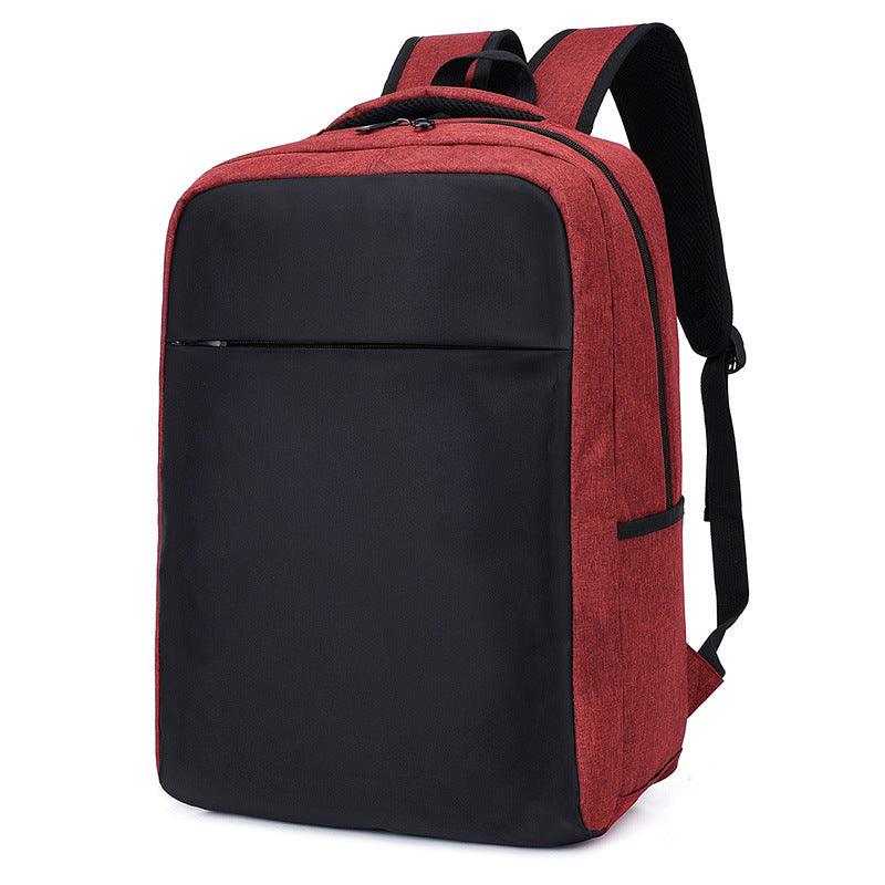 Quality Multipurpose BackPack With Breathable Back And USB Charging Port- Black/Red - Obeezi.com