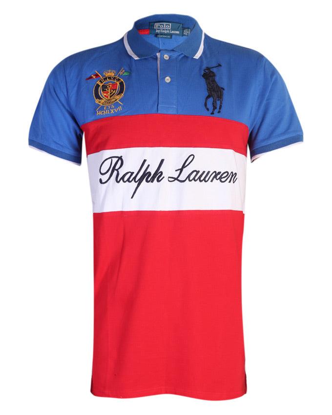 Ralph lauren Big & Tall red Rivet Wool Peacoat T-shirt - Obeezi.com