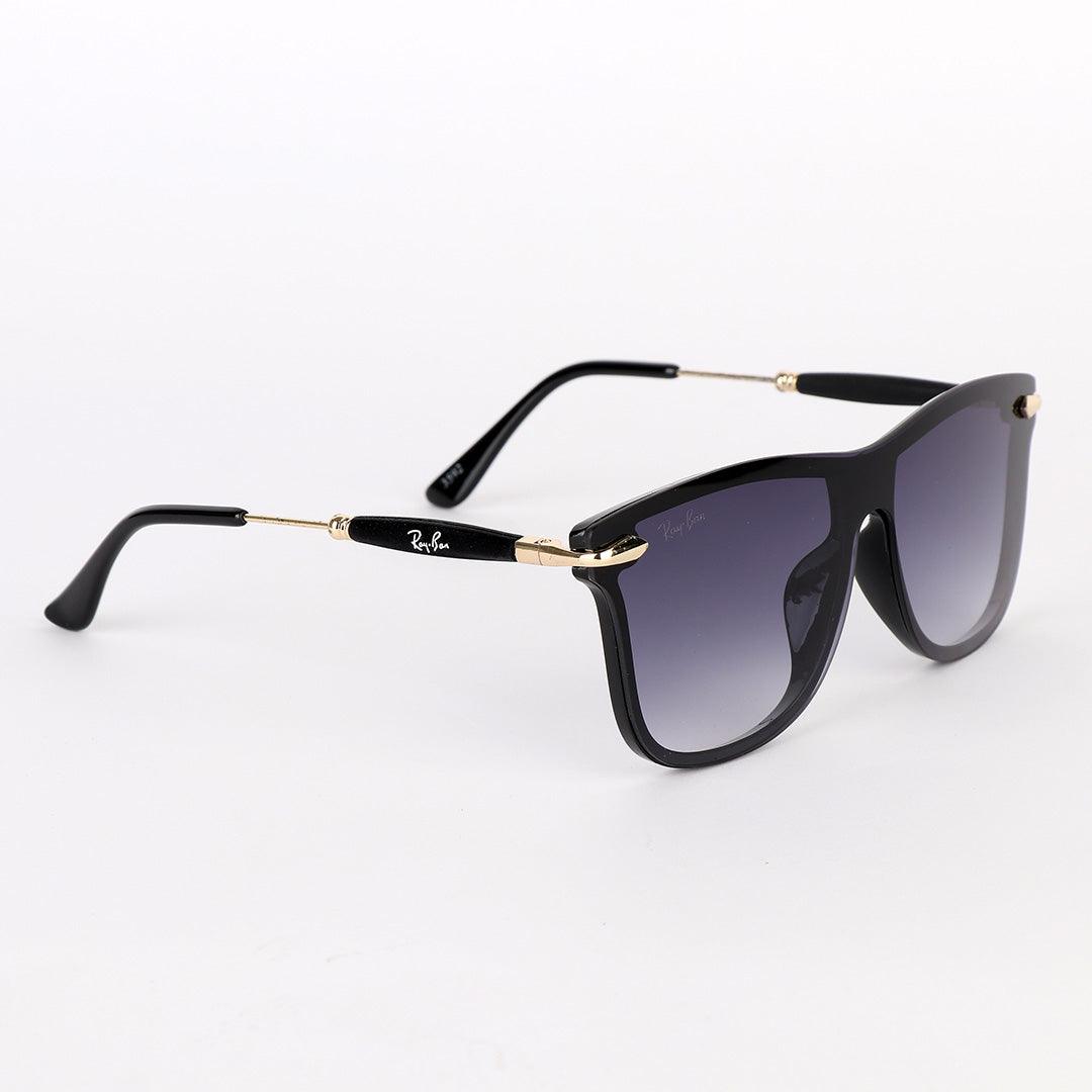Ray-Ban Exquisite Black And Gold Hand Sunglasses - Obeezi.com