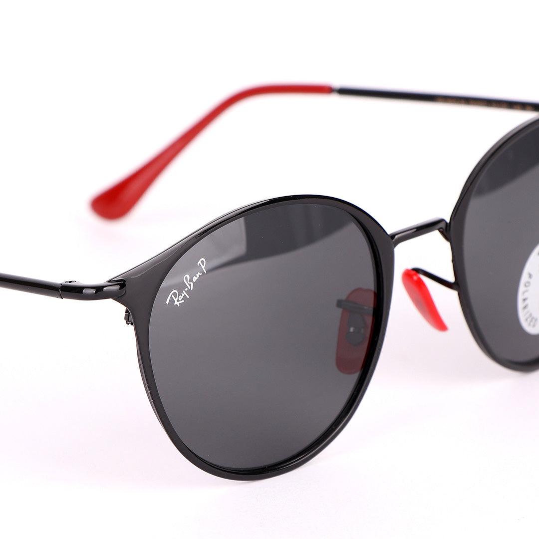 Ray-Ban Ferrari Designed Red And Black Metal With Polarized Lens Sunglasses - Obeezi.com