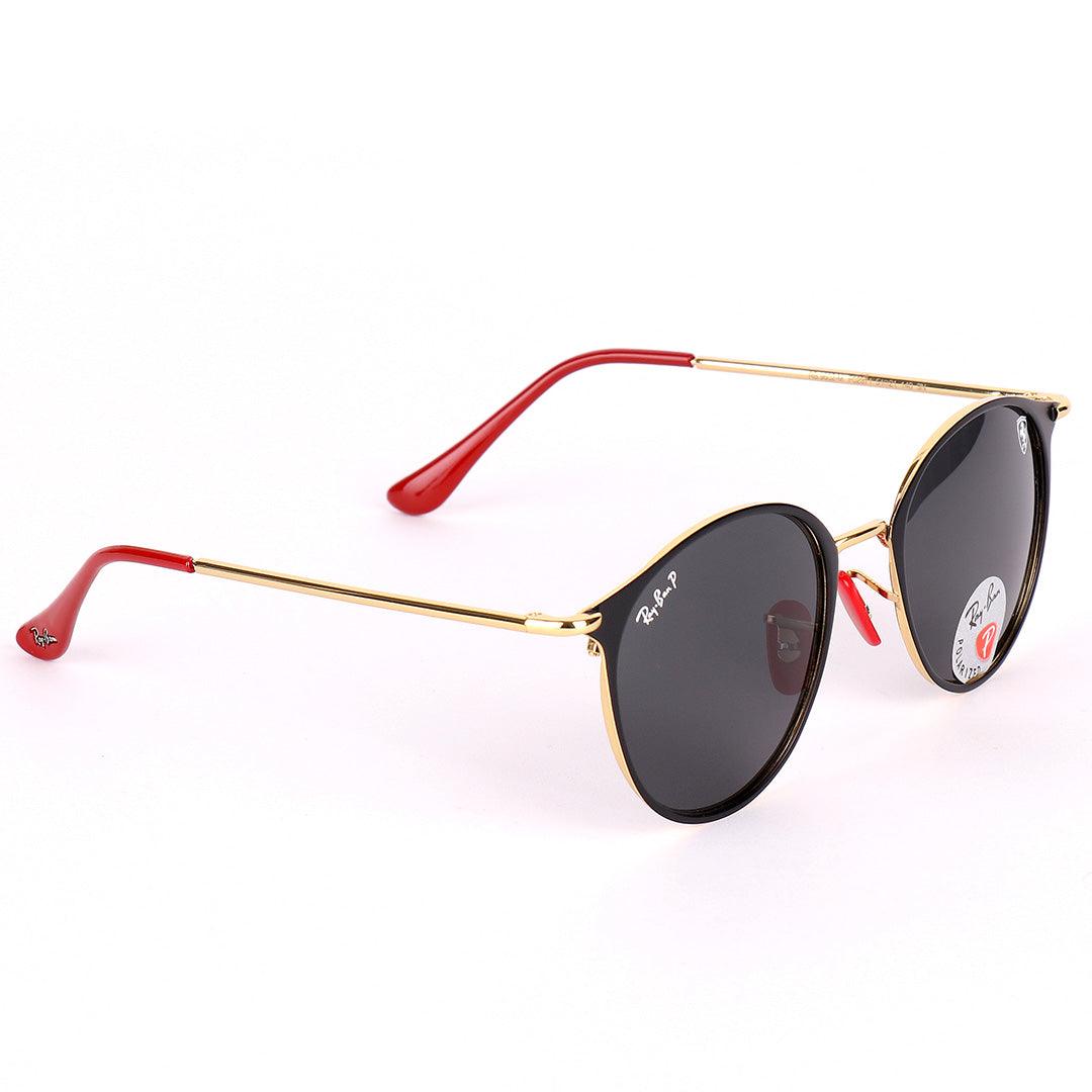 Ray-Ban Ferrari Designed Red And Gold Metal With Polarized Lens Sunglasses - Obeezi.com