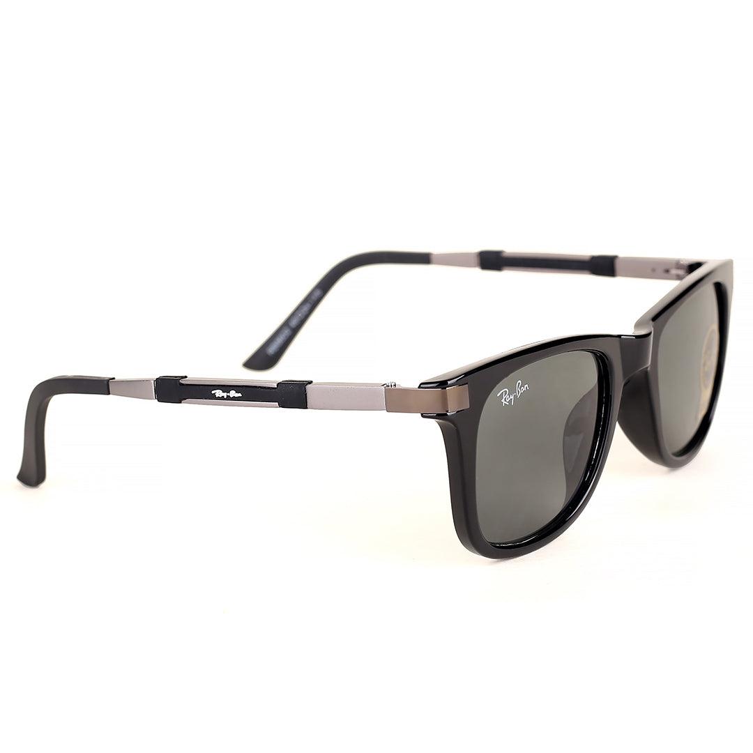 Ray-Ban G-15 Lens Silver Black Hand Designed Sunglasses - Obeezi.com