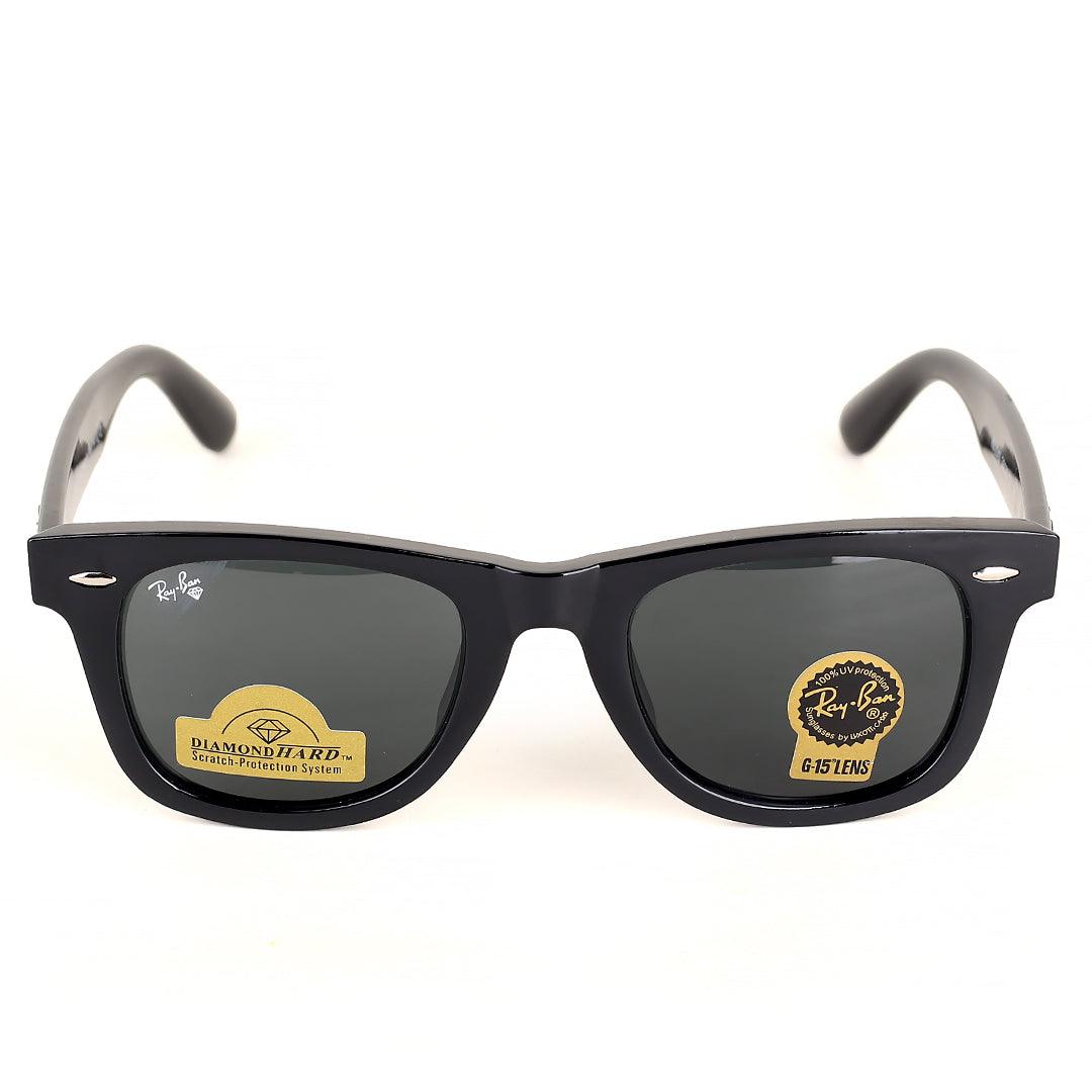 Ray-Ban New Wayfarer Flight Sunglasses Black Classic - Obeezi.com