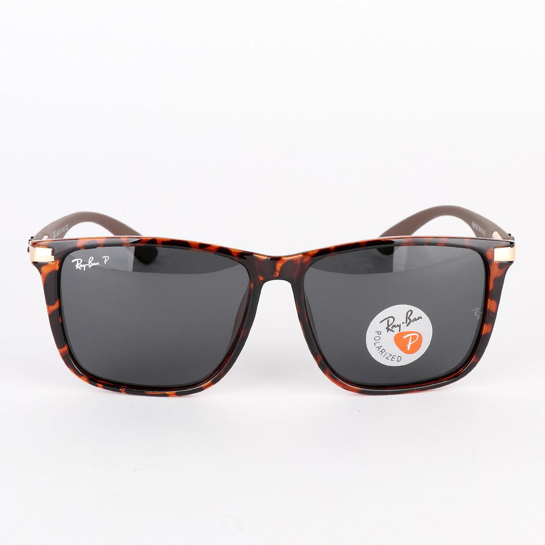 Ray-Ban Polarized Brown Crested Sunglasses - Obeezi.com