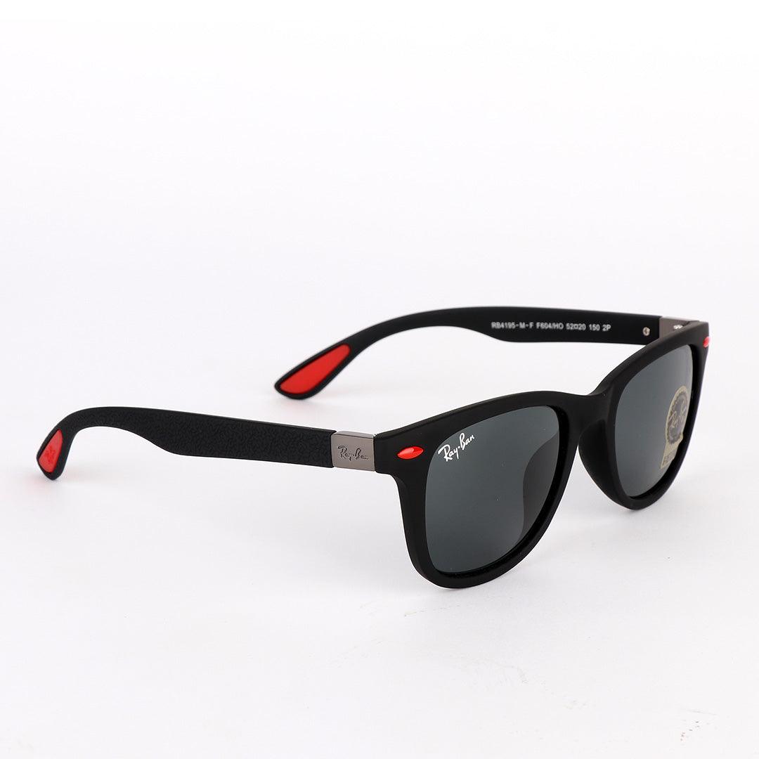 Ray-Ban Uv Protection Black And Red Sunglasses - Obeezi.com