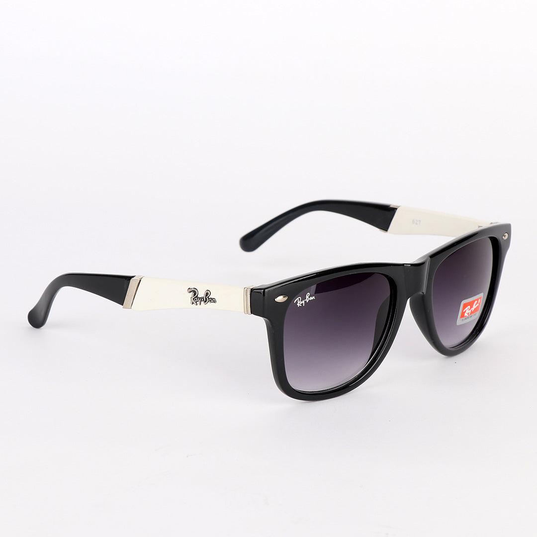 Ray-Ban Wayfarer Black and White Handle Sunglasses - Obeezi.com