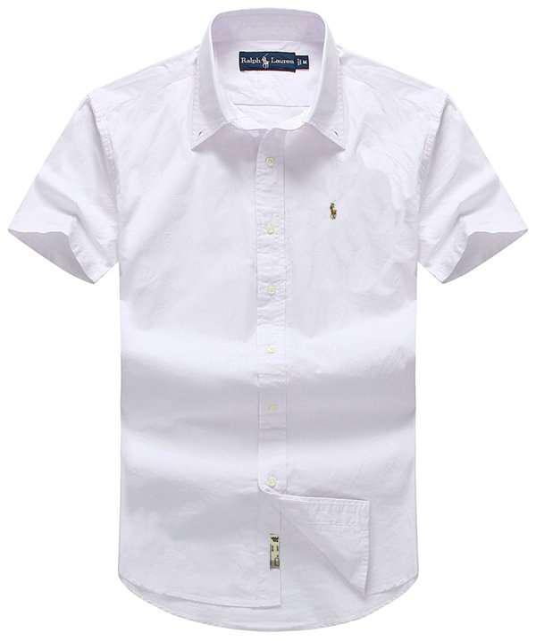 RL Custom Fit Small Horse White Shirt - Obeezi.com