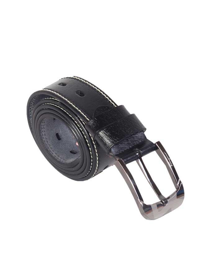 SALVATORE FERRAGAMO Leather belt Black - Obeezi.com