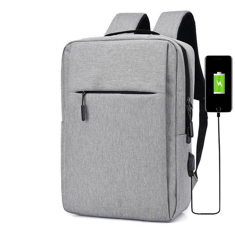 Smart Anti-Theft Oxford Backpack With Usb Charging Ports Bag-Red - Obeezi.com