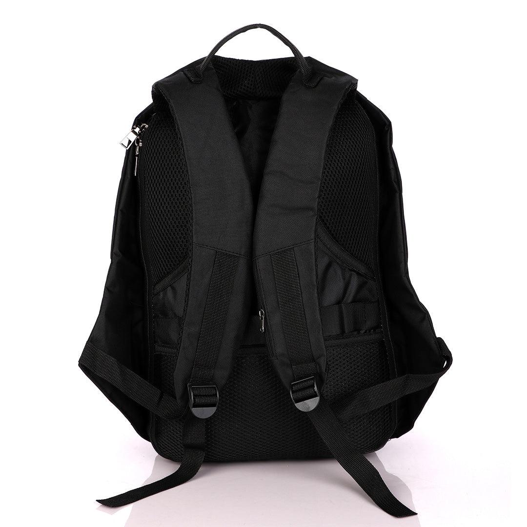 Smart portable Travel Backpack with USB port - Black - Obeezi.com