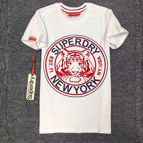 Super Dry Est New York T-shirt White - Obeezi.com