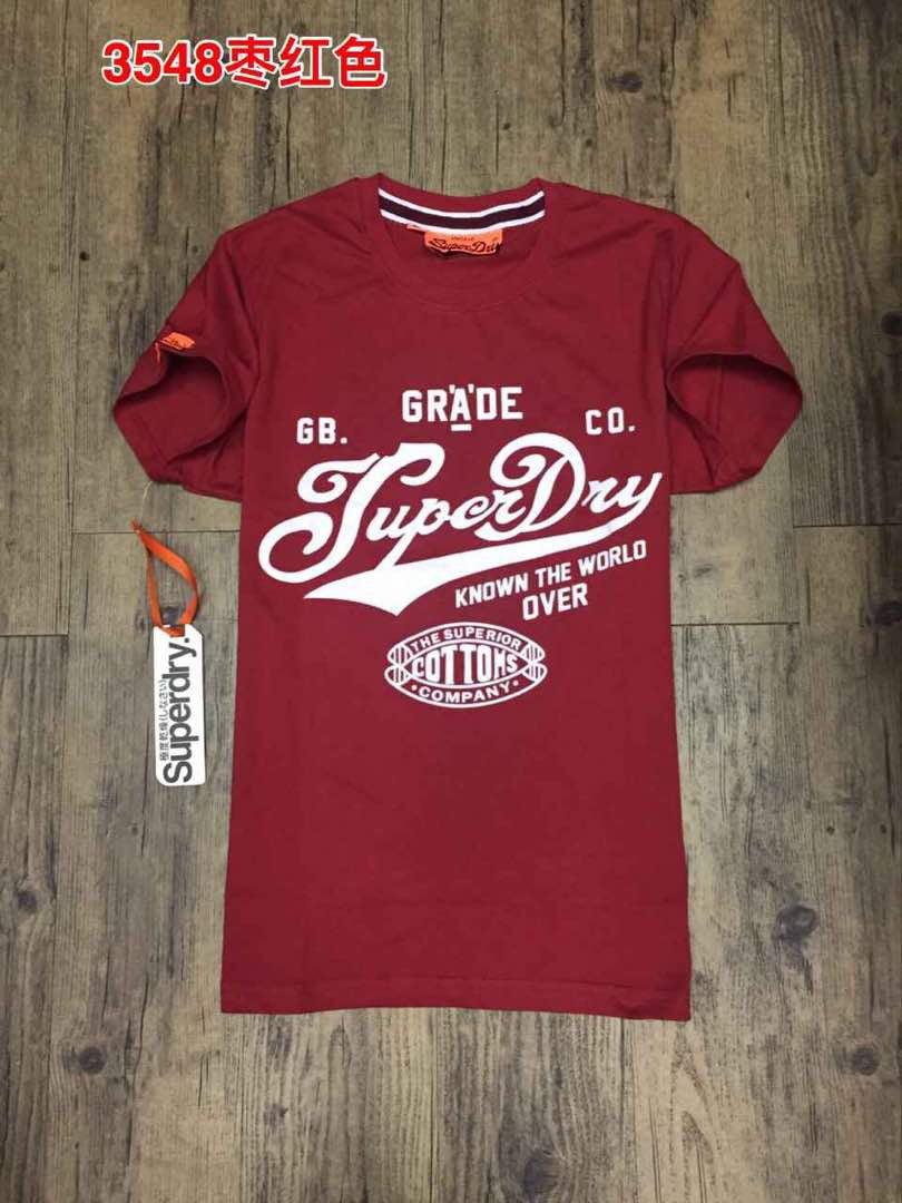 Super Dry Know the World Over Tee-shirt- Red - Obeezi.com