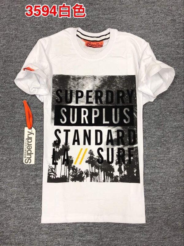 Super Dry Surplus Standard T-shirt White - Obeezi.com