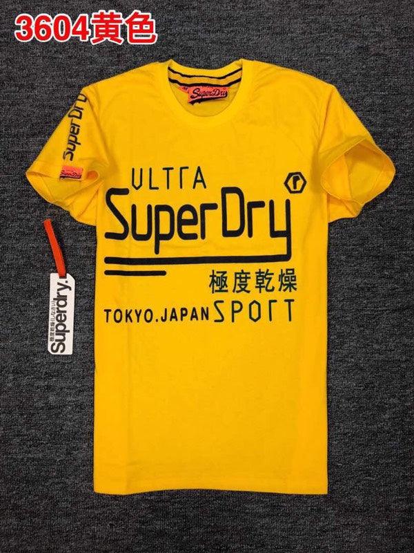 Super Dry T-Shirt Shirt Unisex Gold In Marl Yellow - Obeezi.com