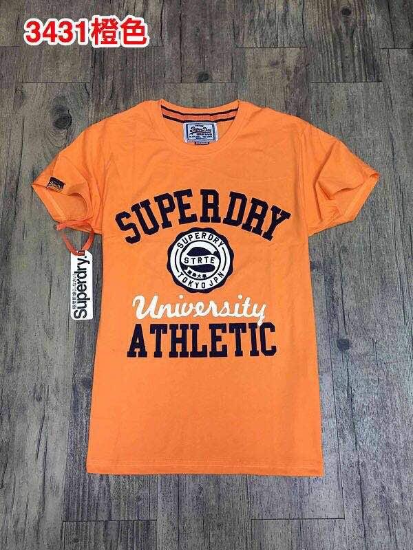 Super Dry University Athletic T-shirt- Orange - Obeezi.com