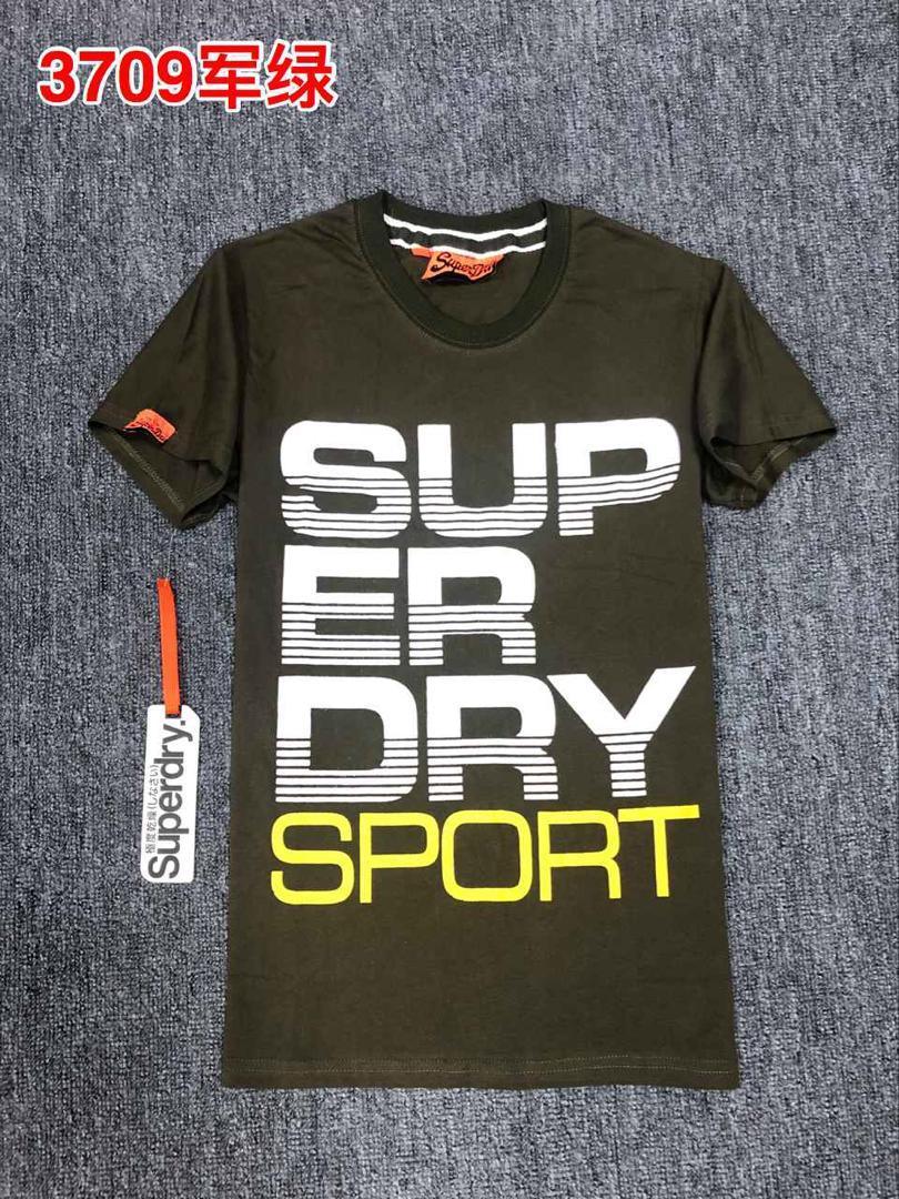 Superdry Classic Print Sport Green T shirt - Obeezi.com
