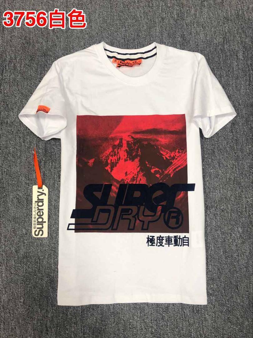 Superdry Fashion Wear Crested White/Red T Shirt - Obeezi.com