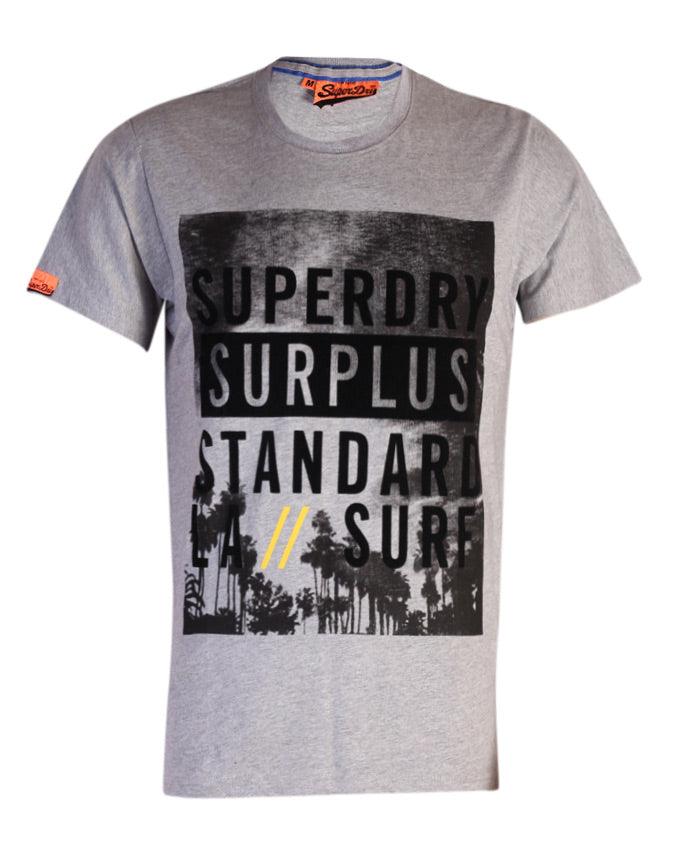 SUPERDRY Graphic Regular Ash Fit Round Neck T-Shirt - Obeezi.com