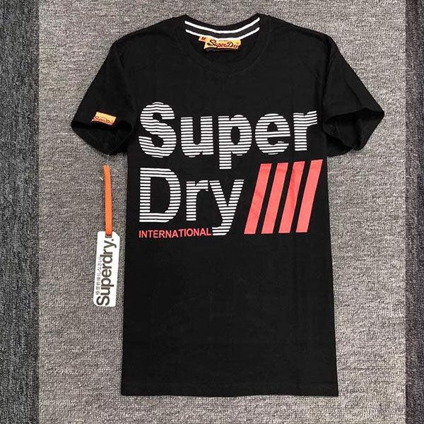 Superdry Men's International Hyper T-shirt Black - Obeezi.com