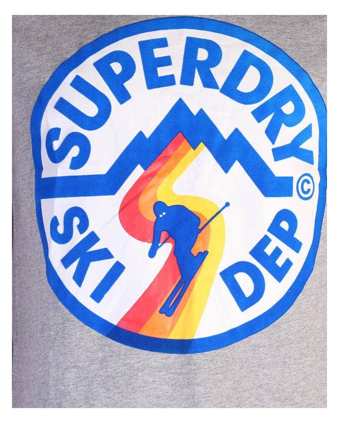 SUPERDRY SKI DEP ASH Round Neck POLO T SHIRT - Obeezi.com