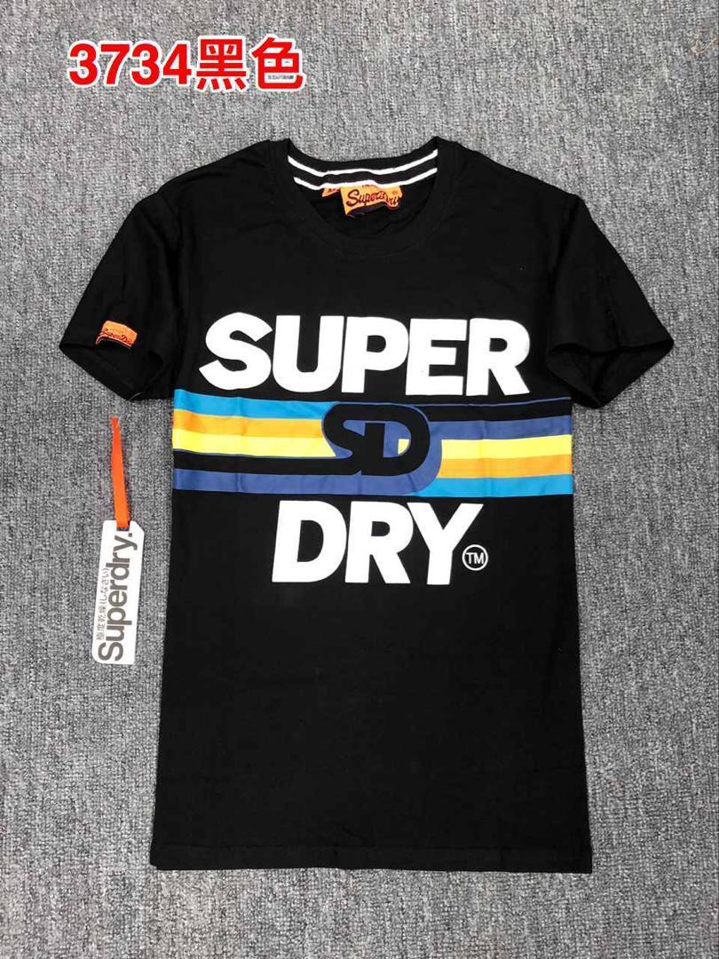 Superdry Wear Fitted Black Mixture T shirt - Obeezi.com