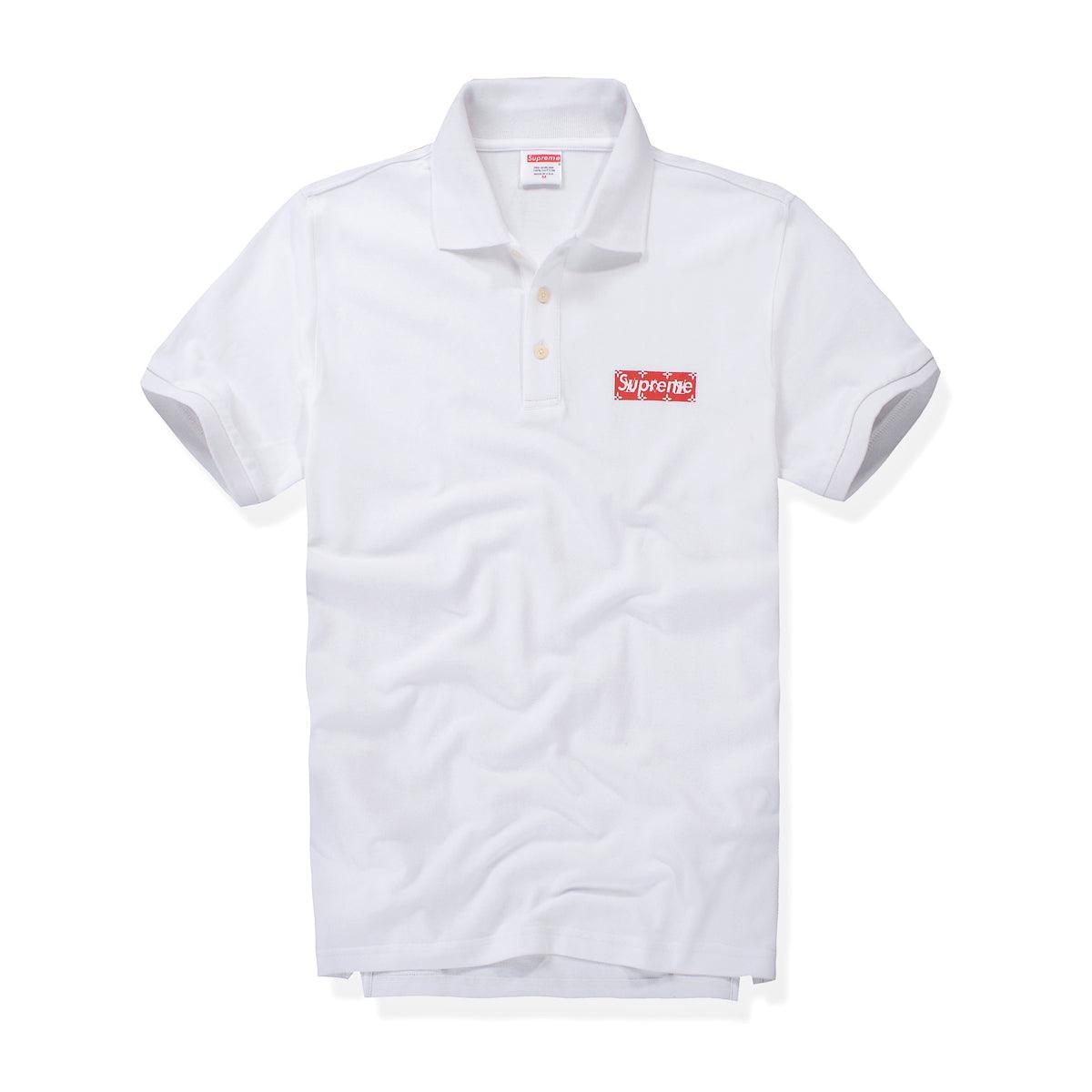 Supreme Custom Fit Inscripted Logo with Dots- White - Obeezi.com
