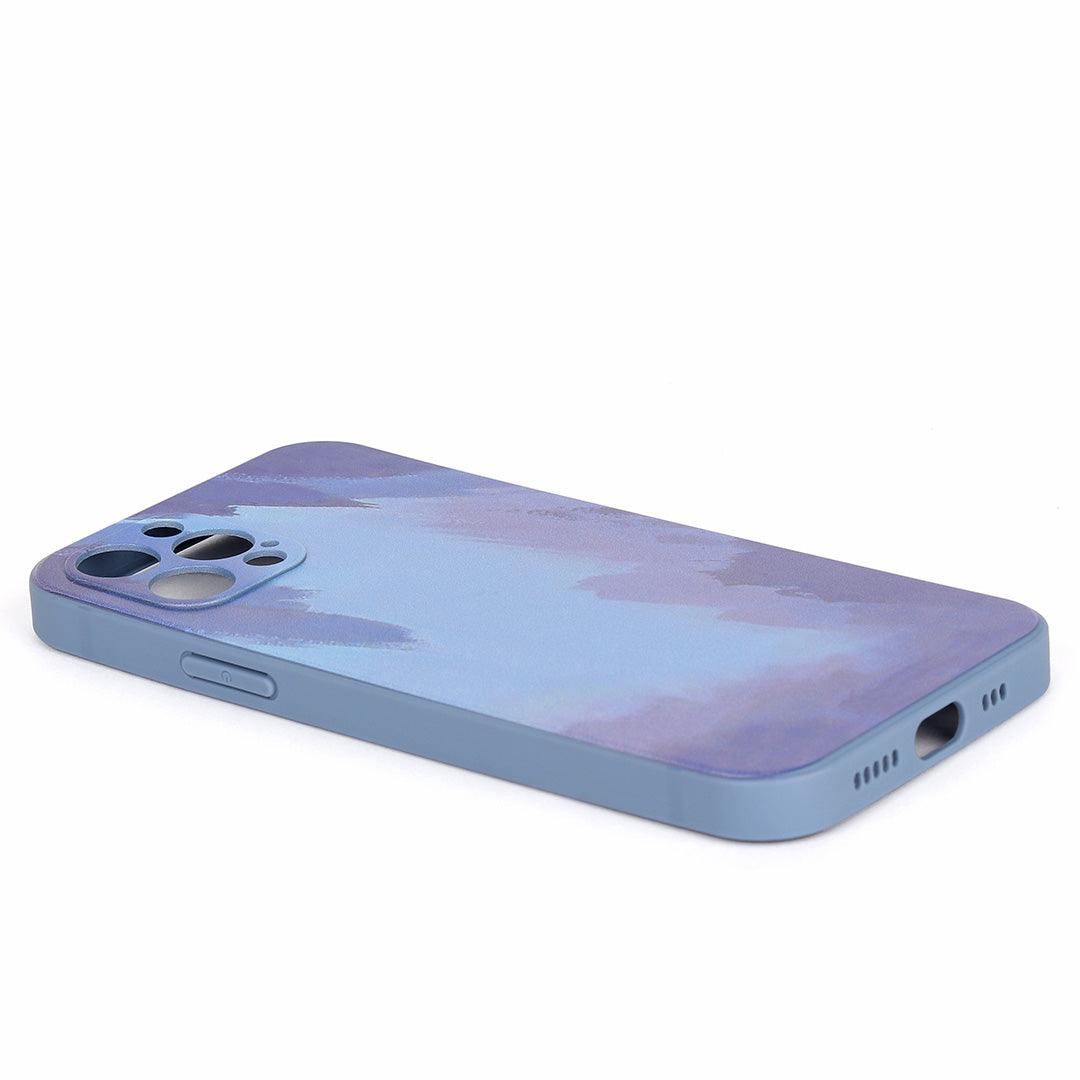Surf Abstract Wave Canvas Paint Designed iPhone Case-Purple - Obeezi.com