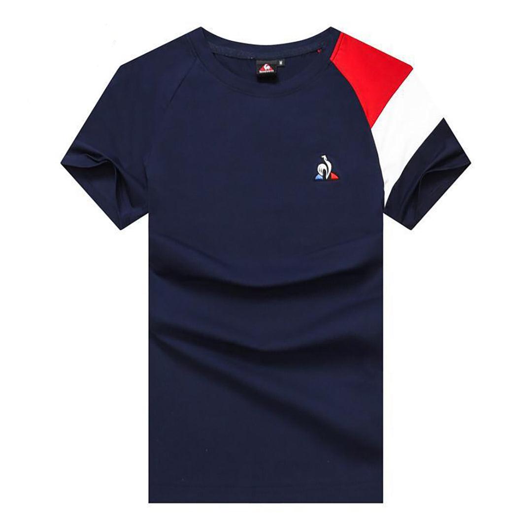 The Brave LCS Lightweight Navy Blue Round Neck With exquisite Coloured Design - Obeezi.com