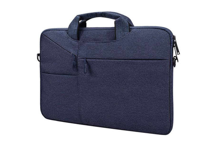 The Latest Casual Business Inner Padded Laptop Bag-NavyBlue - Obeezi.com
