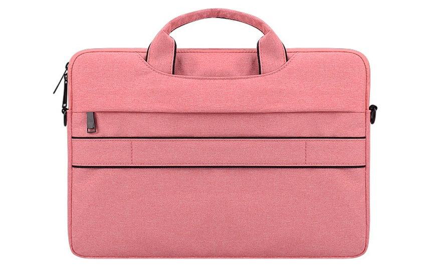 The Latest Casual Business Inner Padded Laptop Bag-Pink - Obeezi.com