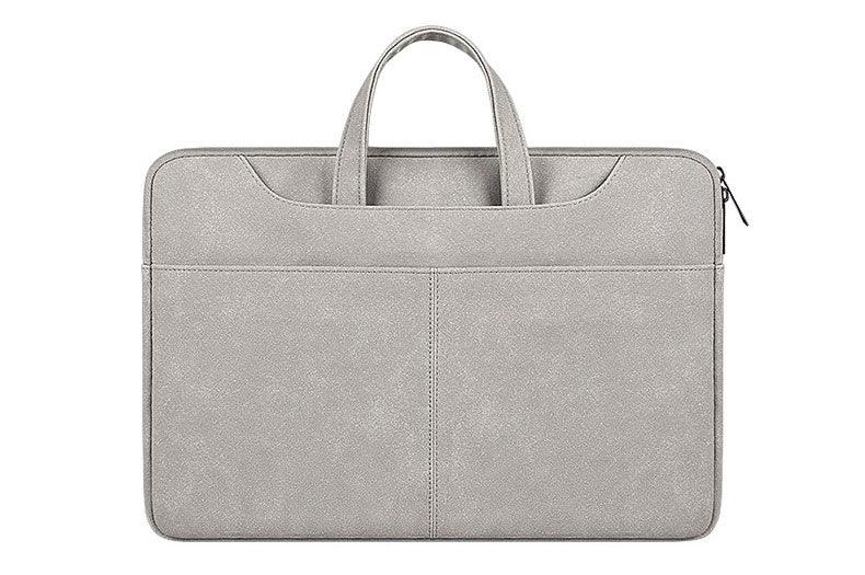 The Latest Sleek And Stylish Padded Inner Designed Laptop Bag-Beige - Obeezi.com