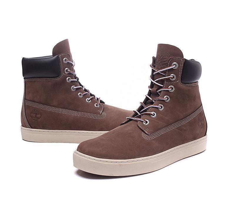Timberland Icon Nubuck with Rubber Sole Brown Waterproof Boots - Obeezi.com