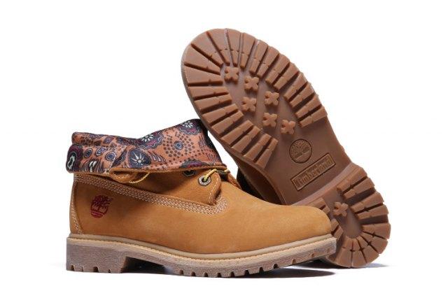 Timberland Roll Top 6 Inch Brown Waterproof Chukka Boots - Obeezi.com