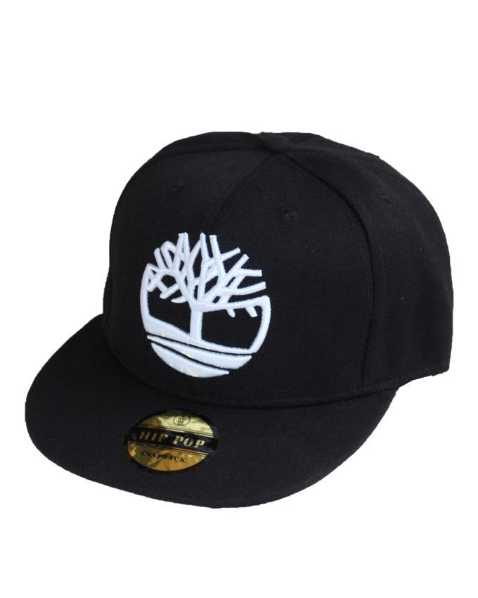 Timberland Tree Logo Snapback Cap Black - Obeezi.com