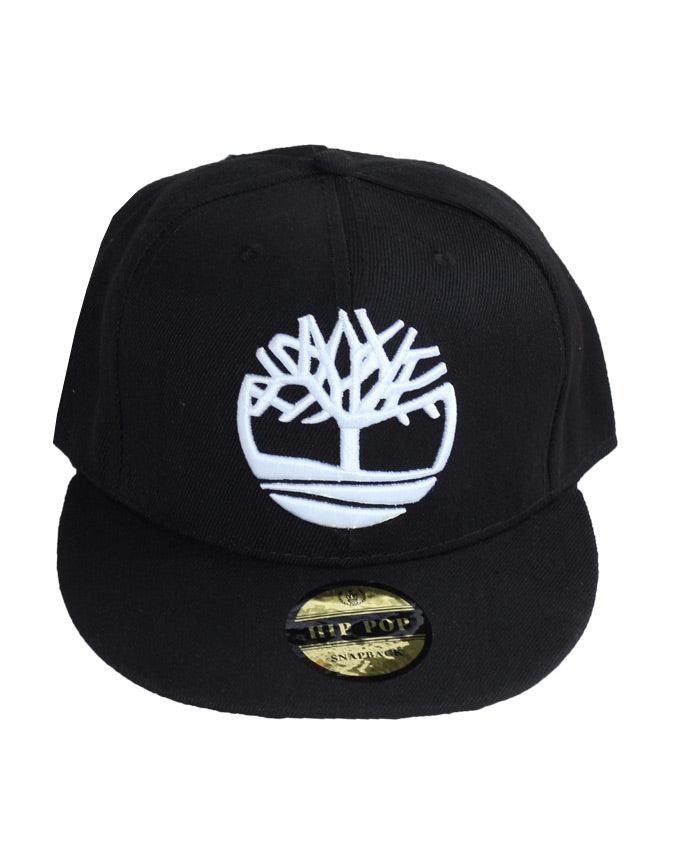 Timberland Tree Logo Snapback Cap Black - Obeezi.com