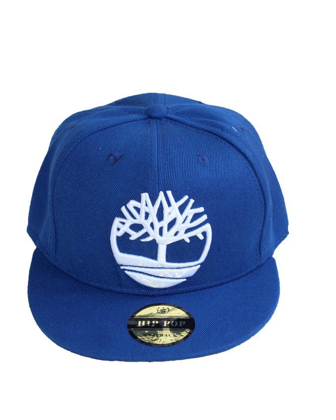 Timberland Tree Logo Snapback Cap Blue - Obeezi.com