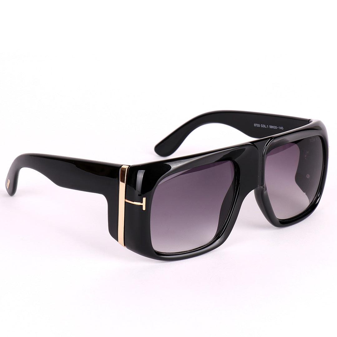 Tom Ford Marcolin Collection Black And Gold Sunglasses - Obeezi.com