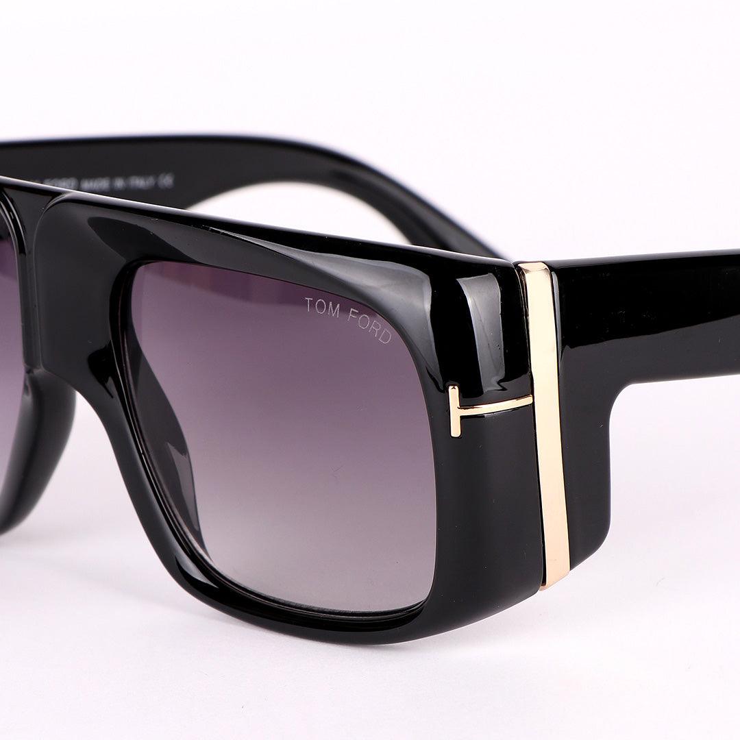Tom Ford Marcolin Collection Black And Gold Sunglasses - Obeezi.com