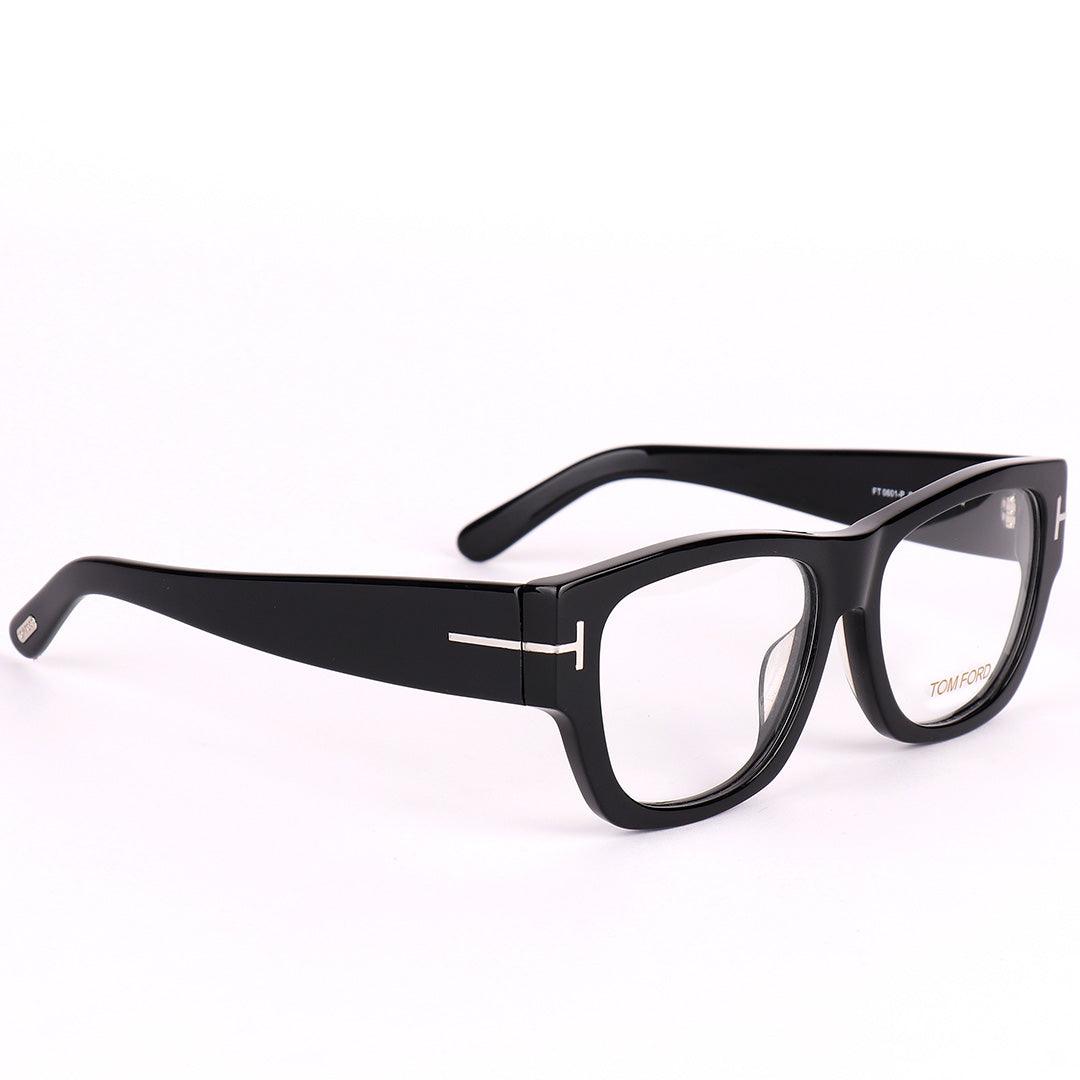 Tom Ford Snowdon Square Shaped Black Sunglasses - Obeezi.com