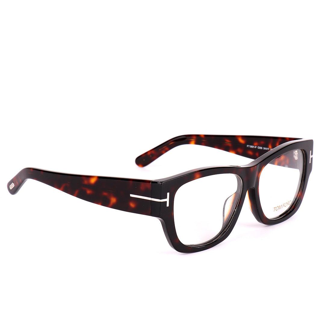 Tom Ford Snowdon Square Shaped Tortoise Shell-Effect Sunglasses - Obeezi.com