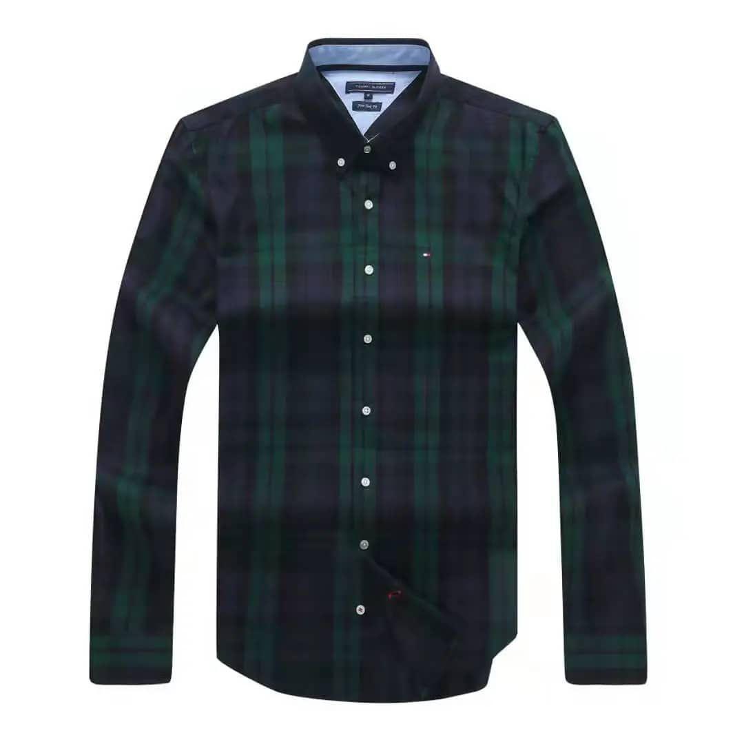 Tom Green Stripped Designed Long Sleeve Shirt - Obeezi.com
