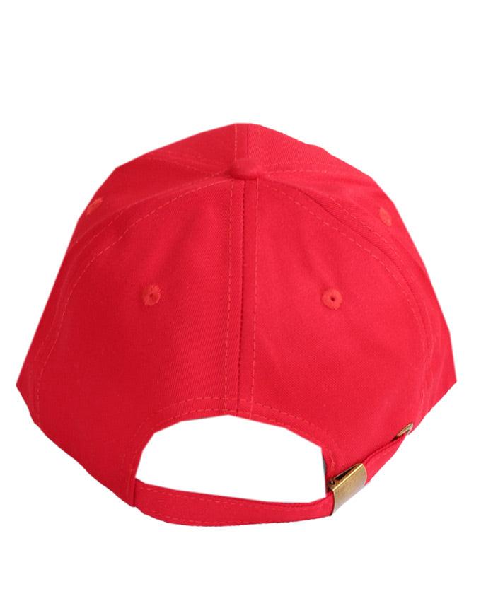 Tommy Hilfiger Baseball Adjustable Red Large Logo Cap - Obeezi.com