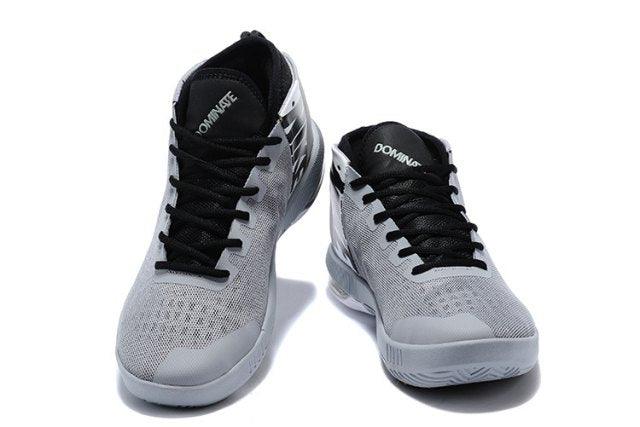 Top Quality N A Max Dominate EP Wolf Grey White Men's Basketball Sneakers - Obeezi.com