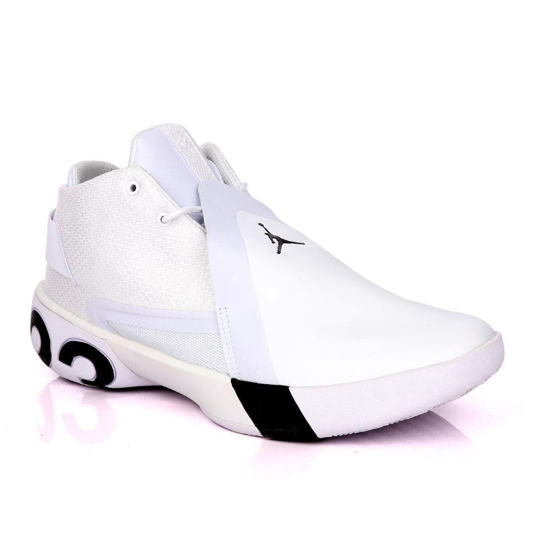 Ultra Fly 3 White Black Men's Basketball Shoes - Obeezi.com