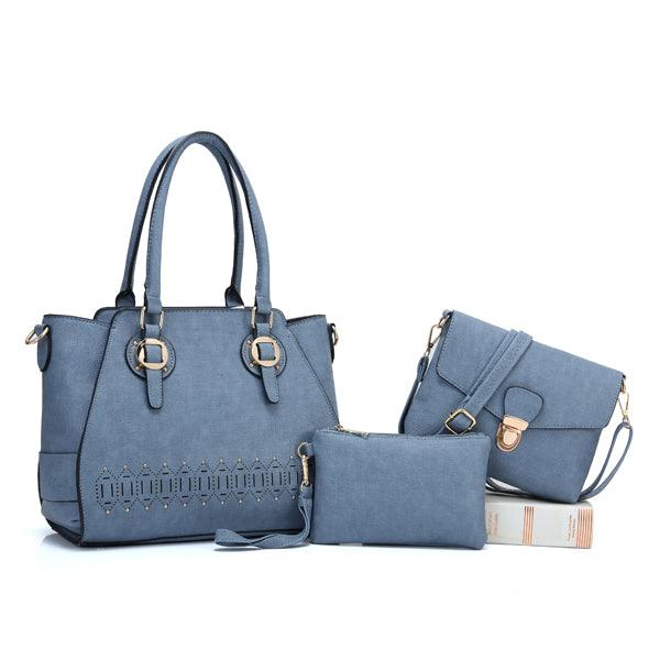 Unique Quality Sets Design Style Women Bag Blue - Obeezi.com