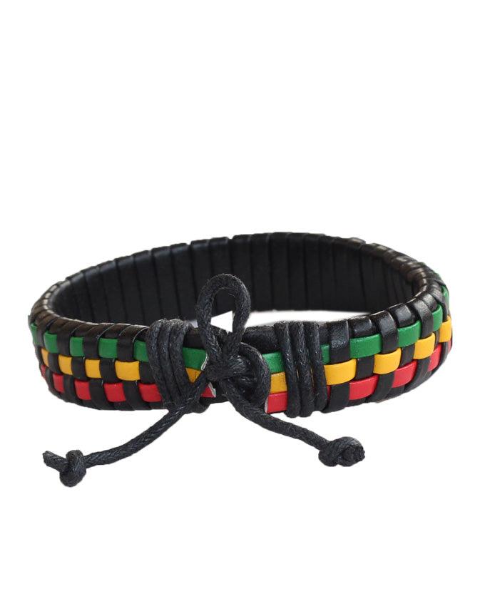 Unisex Colorful Wristband Bracelet African Handmade - Obeezi.com