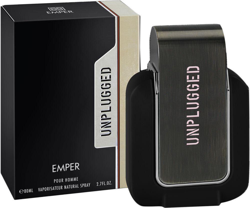 Unplugged Emper For Men Eau de Toilette 80ml Perfume - Obeezi.com