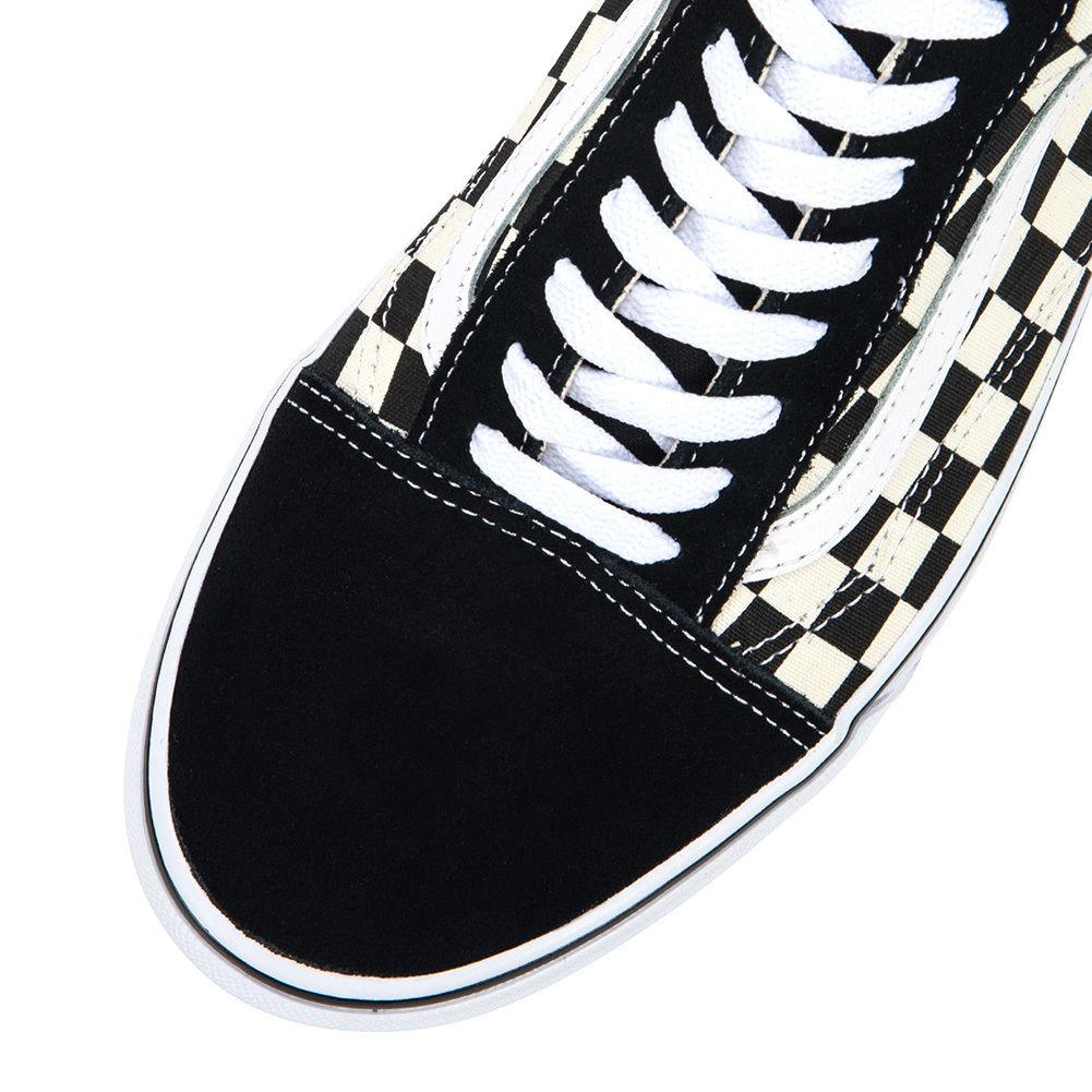 Vans Checck Old Skool Black White Sneaker - Obeezi.com